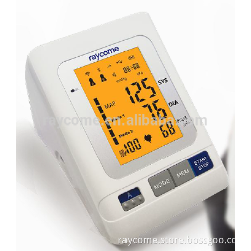 Digital upper arm blood pressure monitor with bluetooth
